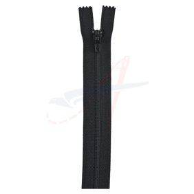 #2 Nylon Zipper 7" Black